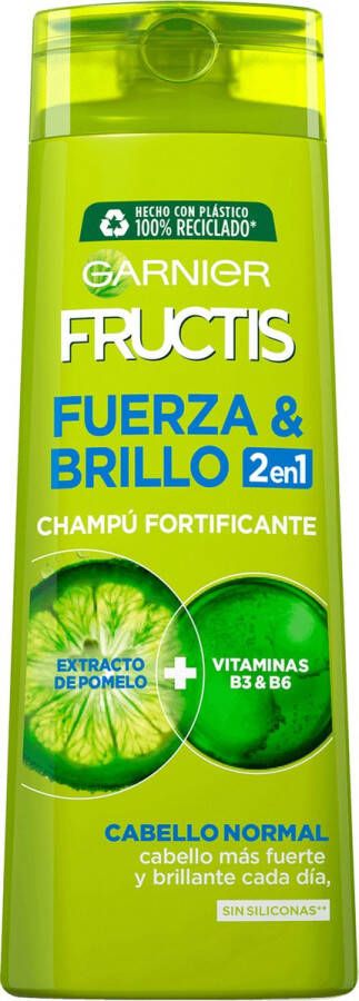 Garnier Verstevigende Shampoo Fructis Fuerza & Brillo 2 En 1 (360 ml)