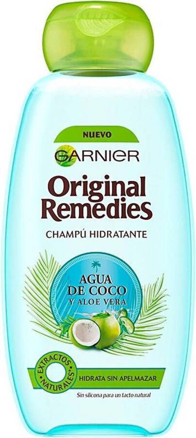 Garnier Vochtinbrengende Shampoo Original Remedies Agua Coco Y Aloe (300 ml)