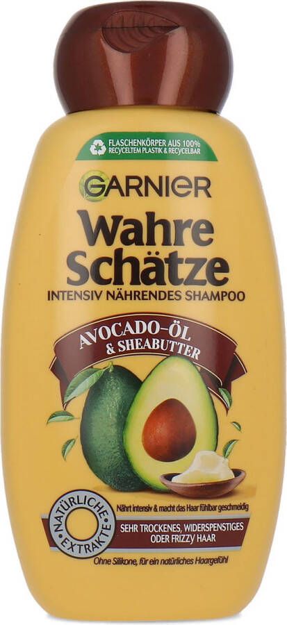 Garnier Wahre Schätze (Loving Blends) Intensive Care Shampoo Avocado Oil & Sheabutter 250 ml (Duitse tekst)