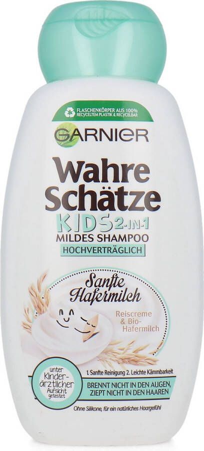 Garnier Wahre Schätze (Loving Blends) Kids 2-in-1 Shampoo Mild Oats 250 ml (Duitse tekst)