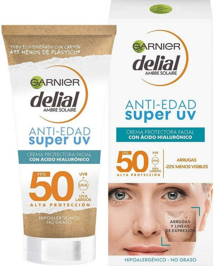 Garnier Zonnebrand crème Super UV Anti-Aging Spf 50 (50 ml)