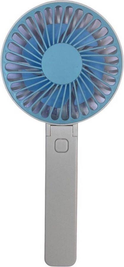 Garpex Mini Ventilator Tafelventilator Kleine Ventilator Draagbare Ventilator Hand Ventilator Tafel Ventilator Bureau Ventilator Blauw