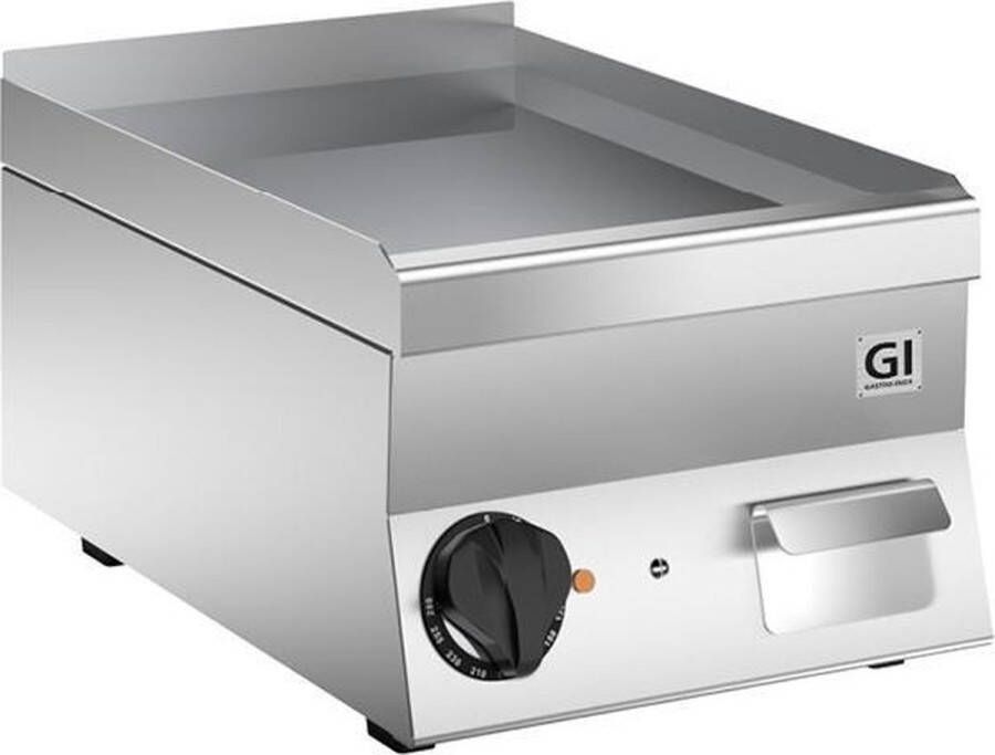 Gastro Inox Gastro-Inox 650 HP elektrische bakplaat met gladde geslepen speciaal stalen plaat 40cm