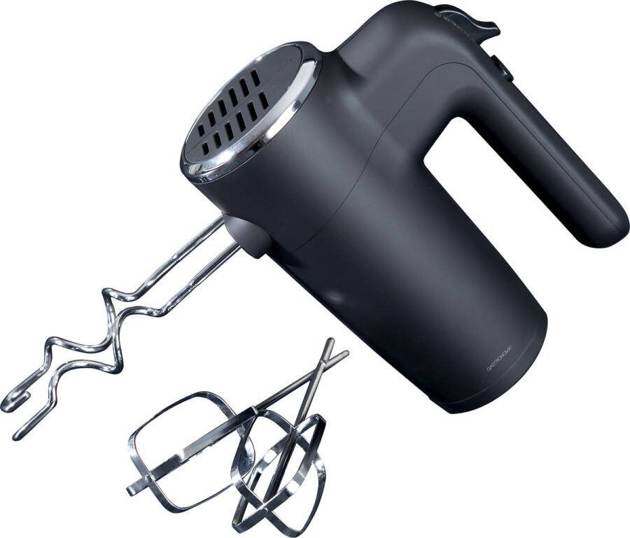 Gastronoma Handmixer 500W 6 snelheden en turbofunctie 18200001 Zwart
