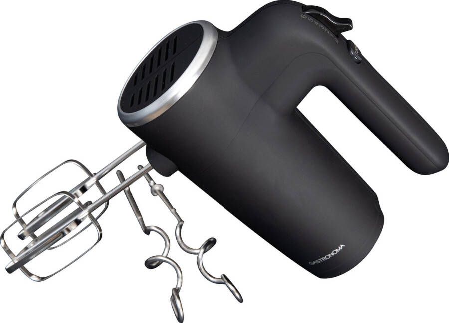Gastronoma 18200002 Stijlvolle handmixer met 6 snelheidsinstellingen en turbofunctie