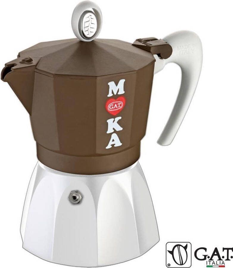 G.A.T. Italia Golosa 9 kops Percolator 450ml Made in Italy
