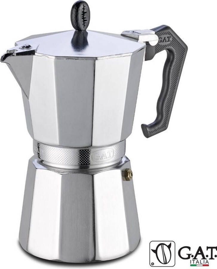 G.A.T. Italia Lady Oro Moka Percolator 2 kops 100ml Made in Italy