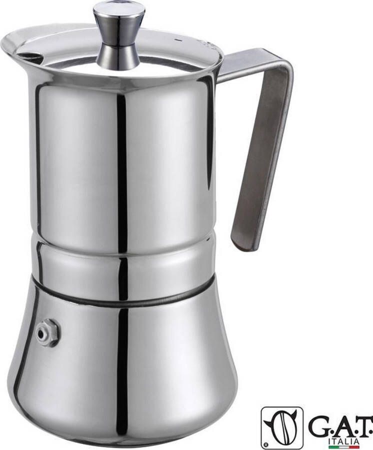 G.A.T. Italia Pratika RVS 2 kops Percolator 100ml