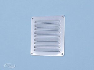 Gavo schoepenrooster 300x90mm 1-3009W buitenrooster aluminium wit