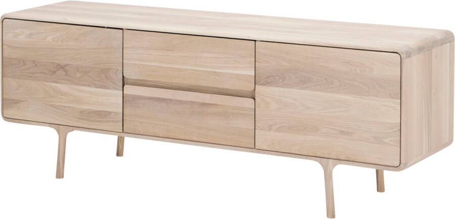 Gazzda Fawn sideboard 180 houten dressoir whitewash 180 x 65 cm