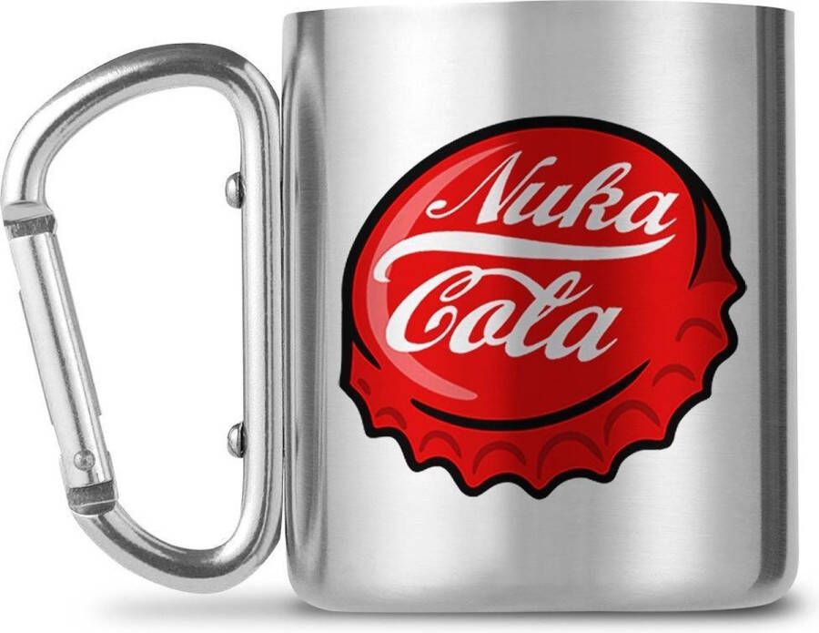 GB eye Mok Nuka Cola Zilver rood 250 ml