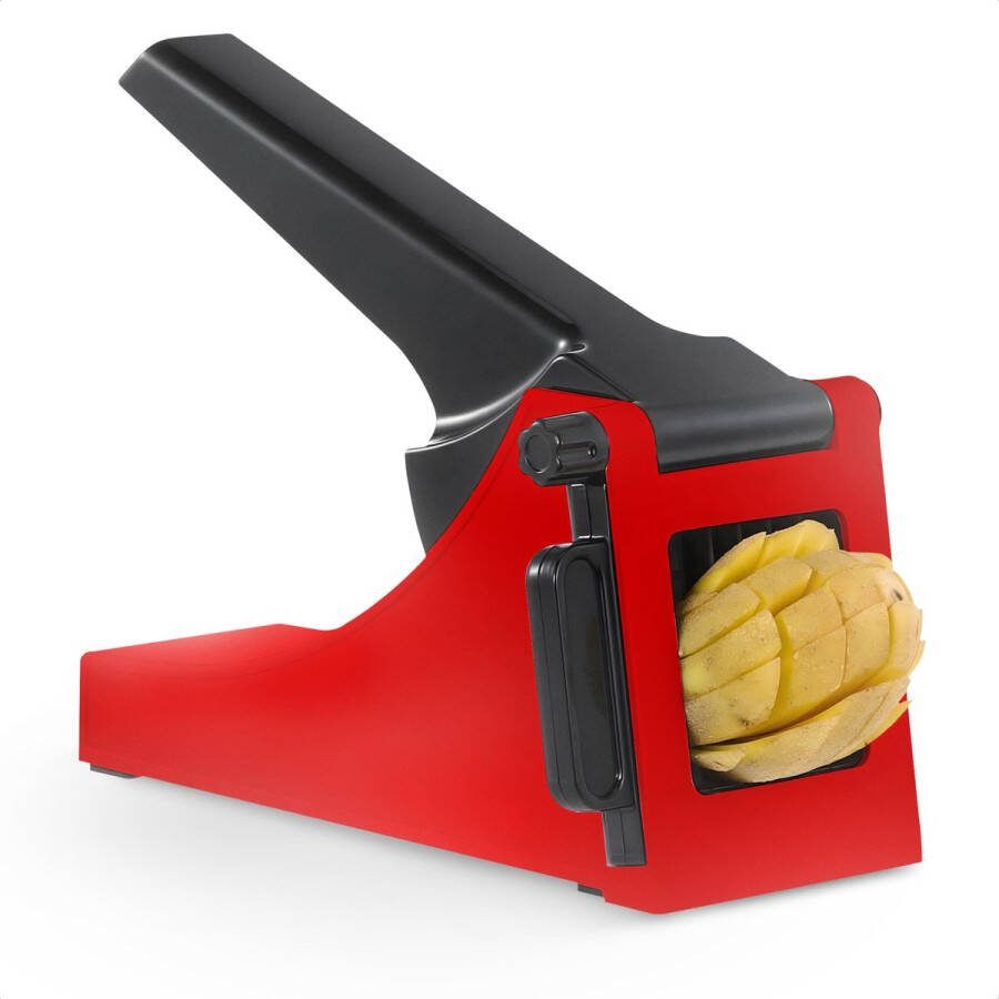 GDL Professionele Frietsnijder Met Hefboom Multifunctionele Aardappel- en Groentesnijder Kunststof Hoge Kwaliteit