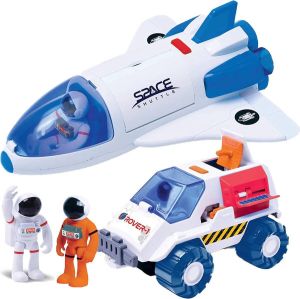 Gear2Play Astro Venture Space Rover & Shuttle combo Speelset