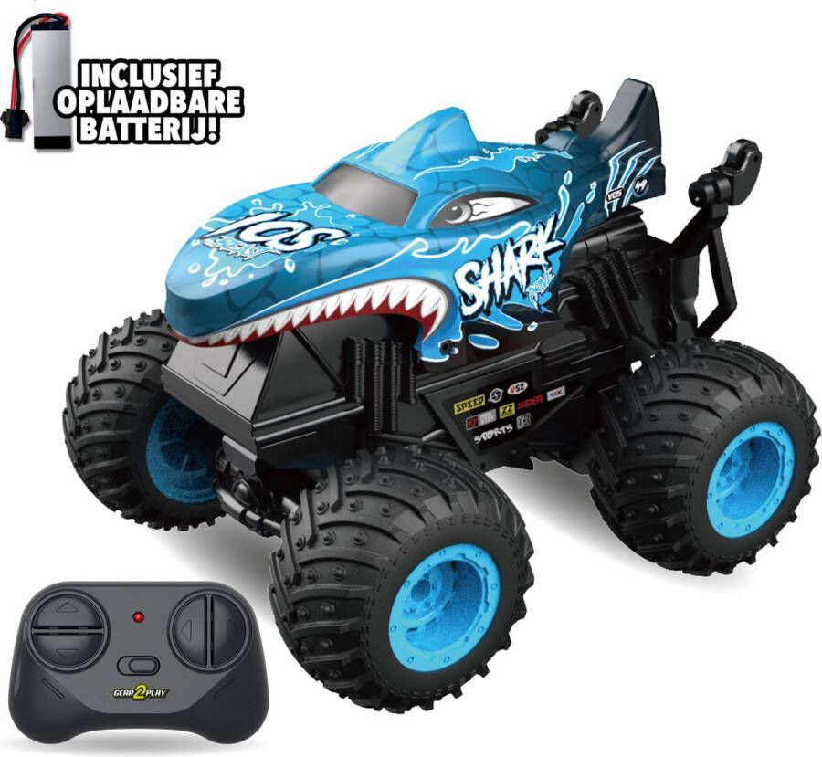 Gear2Play RC Firedance Shark 1:20 Incl. oplaadbare batterij met licht en muziek