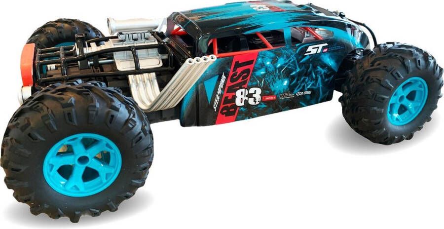 Gear2Play RC Giant Beast 2.0 XL Raceauto 1:12 RC Auto Bestuurbare Auto incl. oplaadbare battery pack