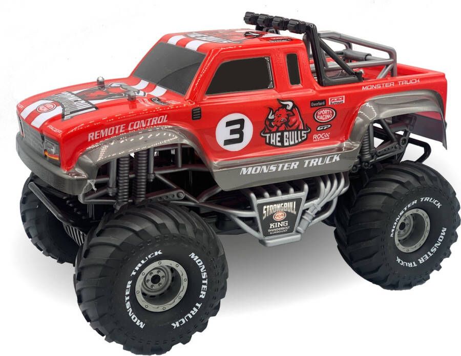 Gear2Play RC Monstertruckies Strong Bull 1:12 Bestuurbare auto Incl. oplaadbare batterij