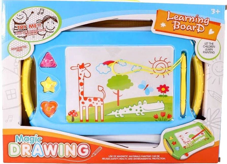 Playgo GEAR3000 Speelgoed Kindertablet Magnetisch Tekenbord XL dreumes en peuter speelgoed