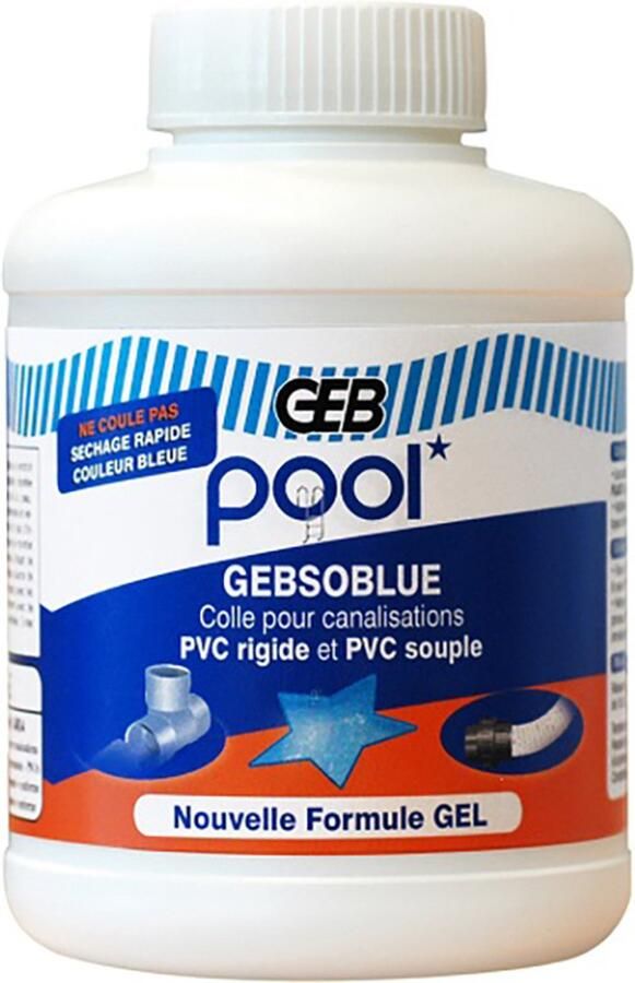 GEB Lijm voor zwembadaansluitingen soblue 500 ml