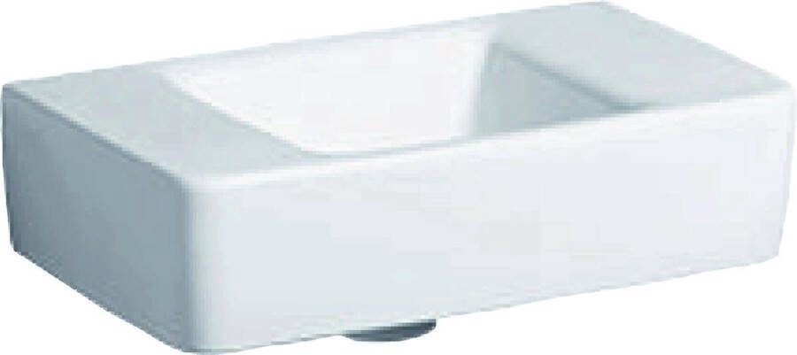 Geberit Renova Plan fontein compact zonder kraangat zonder overloop 40x25x15cm wit