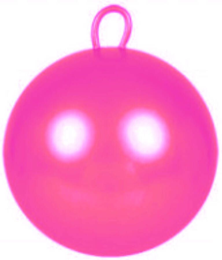 Gebro Skippybal roze 60 cm voor kinderen Skippyballen buitenspeelgoed voor jongens meisjes Sport en spel
