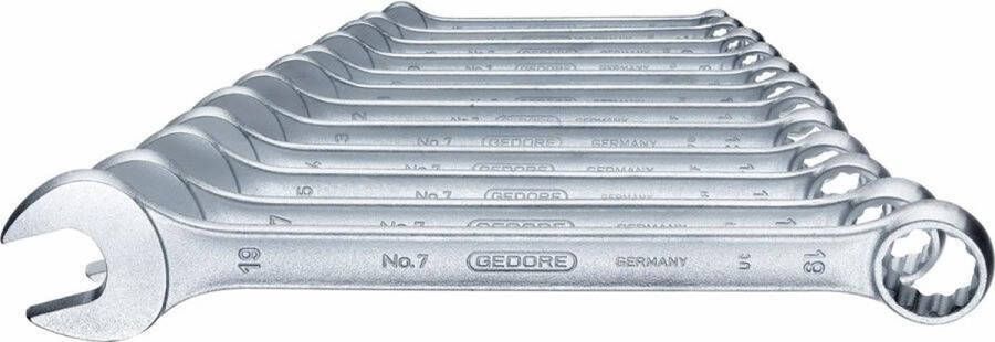 Gedore 6091530 Ring-steeksleutelset 12-delig 6 19 mm