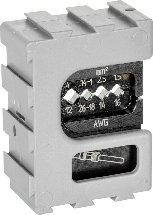Gedore 8140-18 1830732 Krimpinzet Connectoren (male) 0.14 tot 4 mm²