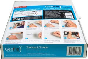 GeeFix NL-EU Holle wandanker 50 pack gipsplaat bevestigingen wandankers pluggen GeeFix