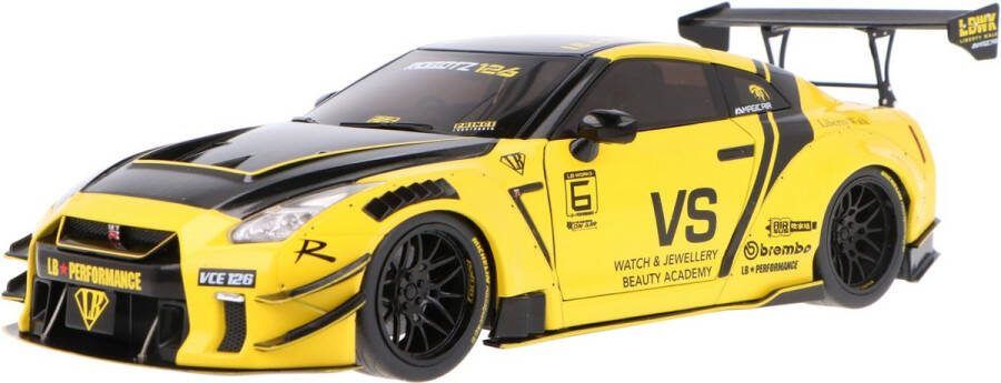 Geen automerk Nissan Skyline GT-R (R35) LBWK Body-Kit Typ 2.0 Solido Modelauto 1:18 S1805809 Schaalmodel