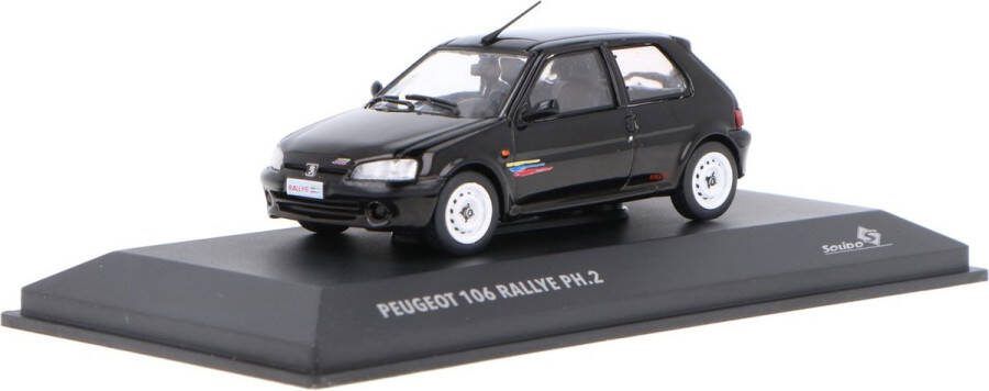 Geen automerk Peugeot 106 Rally PH.2 Solido Modelauto 1:43 S4312103 Schaalmodel