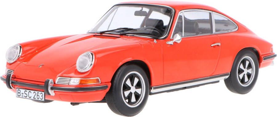 Geen automerk Norev (187628) Porsche 911 E (1969) Schaal 1:18