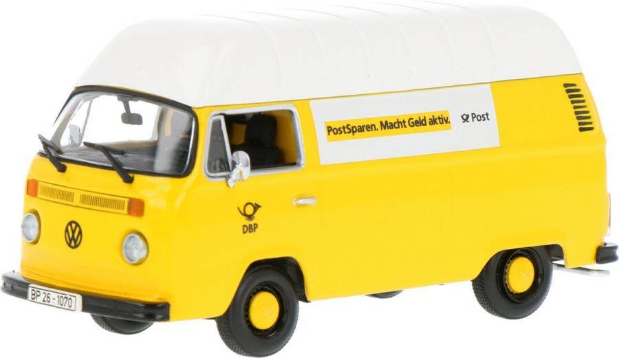 Geen automerk Volkswagen T2b Hochdach-Kastenwagen Minichamps Modelauto 1:43 1972 400053064 Schaalmodel