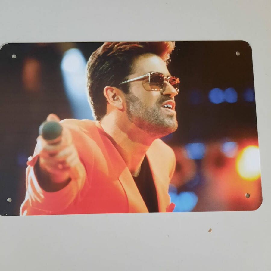 'geen' George Michael wanddecoratie wandbord