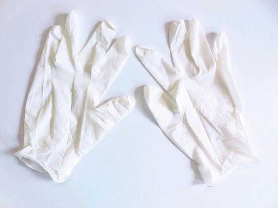 Geen merk geen p Latex handschoenen 1 Doos (100 Stuks) maat Large