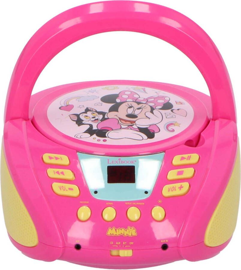 Geen merk geen probleem Minnie Mouse CD-speler met Bluetooth