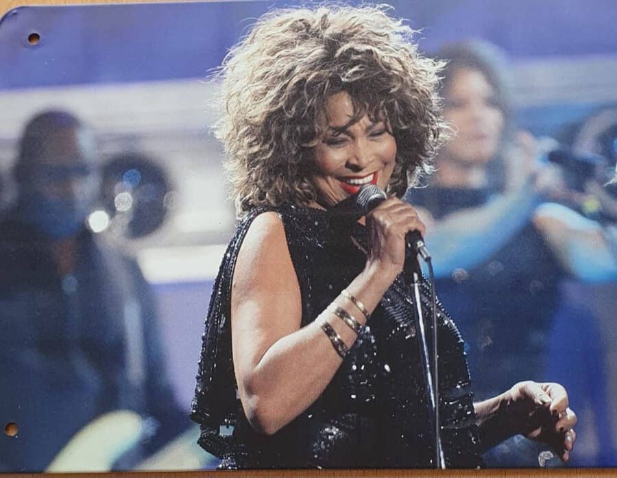 'geen' Tina Turner wandbord wanddecoratie M