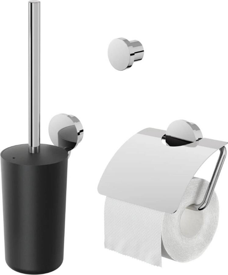 Geesa Opal Accessoires Set Chroom
