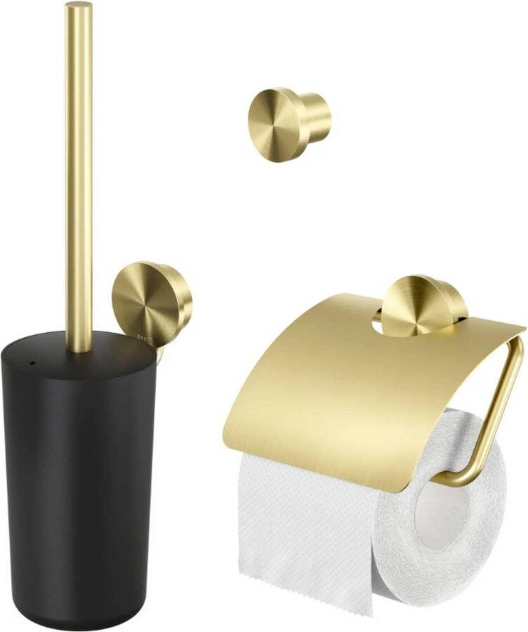 Geesa Opal Accessoires Set Brushed Gold