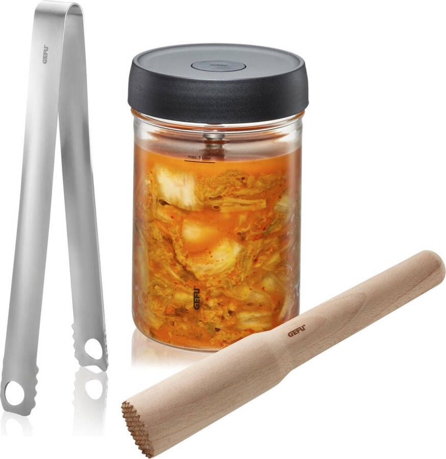 GEFU Fermentatieset Set van 4 |NATIVO