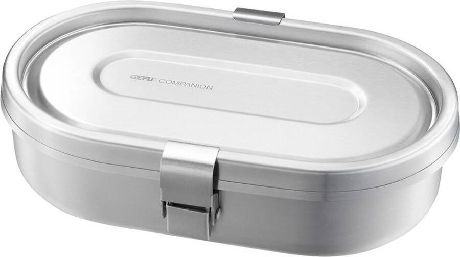 GEFU Lunchbox met 2 compartimenten 700 ml RVS 20 jaar garantie COMPANION