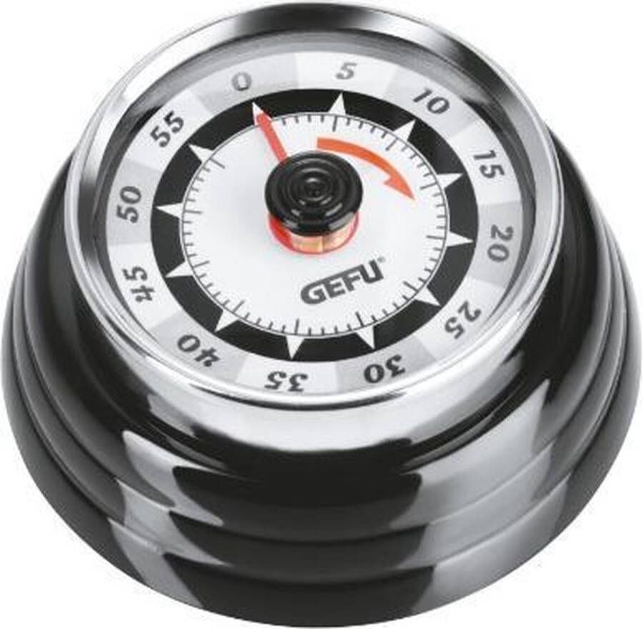 GEFU Mechanische Timer Kookwakker Zwart RETRO