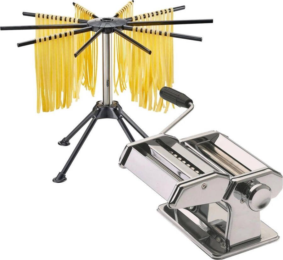 GEFU Pasta Set Pastamachine Pasta Perfetta- & Pastadroger Diverso