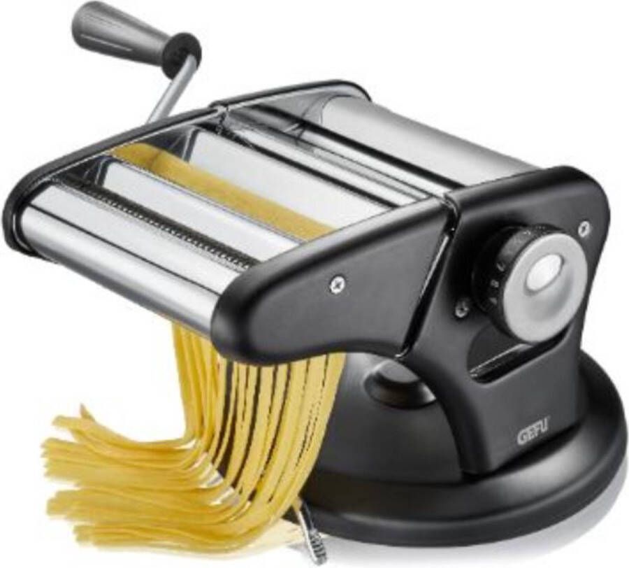 GEFU Pastamachine PASTA PERFETTA EXCEL Precisierollen van veredeld lichtmetaal voor een pure pastasmaak edelstaal