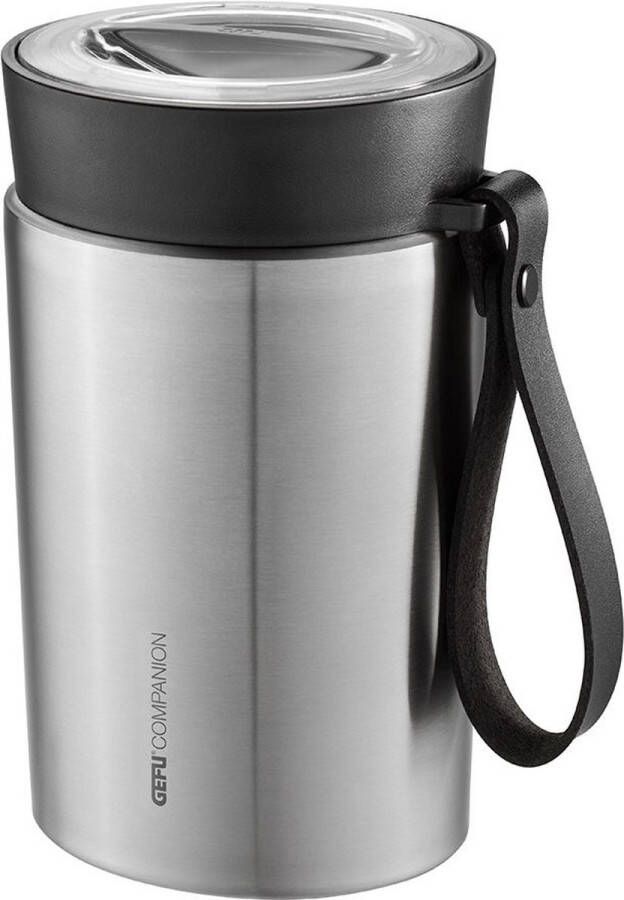 Gefu Thermos lunchbox met 2 compartimenten 500 ml RVS 20 jaar garantie COMPANION