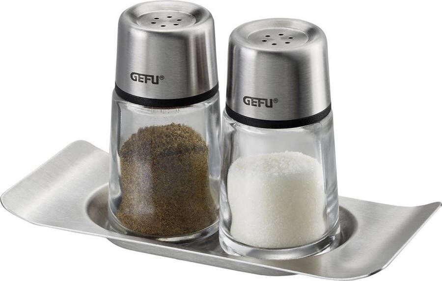GEFU Zout en peper Strooier Set Van 2 Stuks BRUNCH