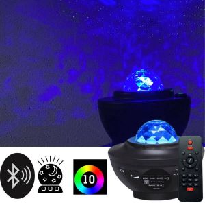 GeGo Sterrenprojector – sterrenhemel – sfeerlicht – muziek box – bluetooth speaker – 10 standen – feest – discolamp – bedlamp – kinderlamp – baby lamp