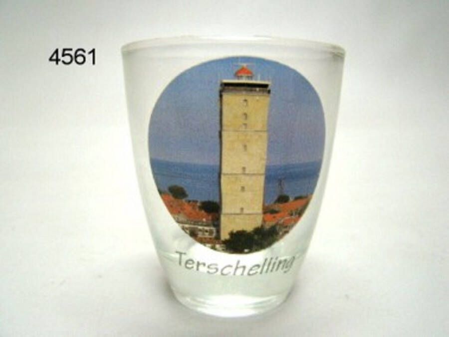 Geharo Borrel Shotglas Vuurtoren van Terschelling