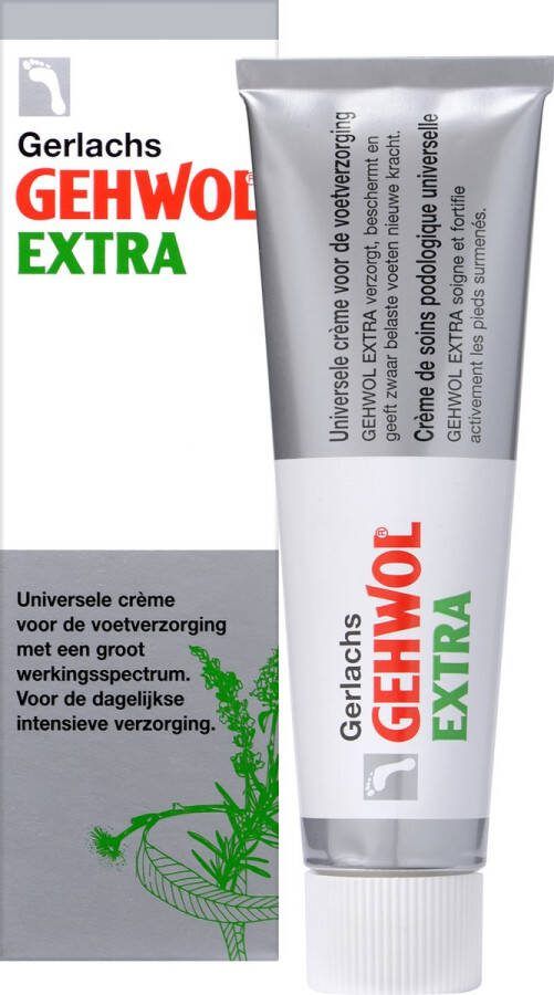 Gehwol Extra Voetbescherming Verzorgende Voetcrème Tube 75ml
