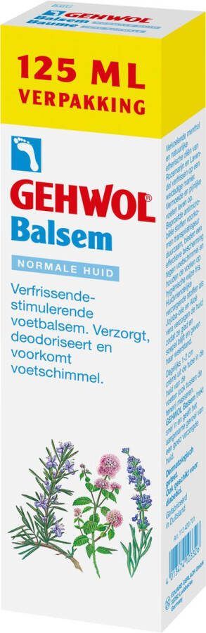 Gehwol Voetbalsem voor de normale Huid Voetverzorging – voetcreme 125ml