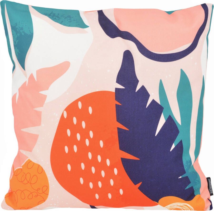 Gek op Kussens! Sierkussen Abstract Summer #3 Outdoor 45 x 45 cm Katoen Polyester