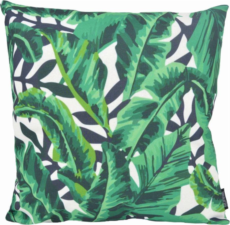 Gek op Kussens! Sierkussen Botanic #1 Outdoor Buiten Collectie 45 x 45 cm Katoen Polyester